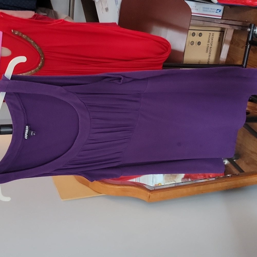 17. Purple tank top